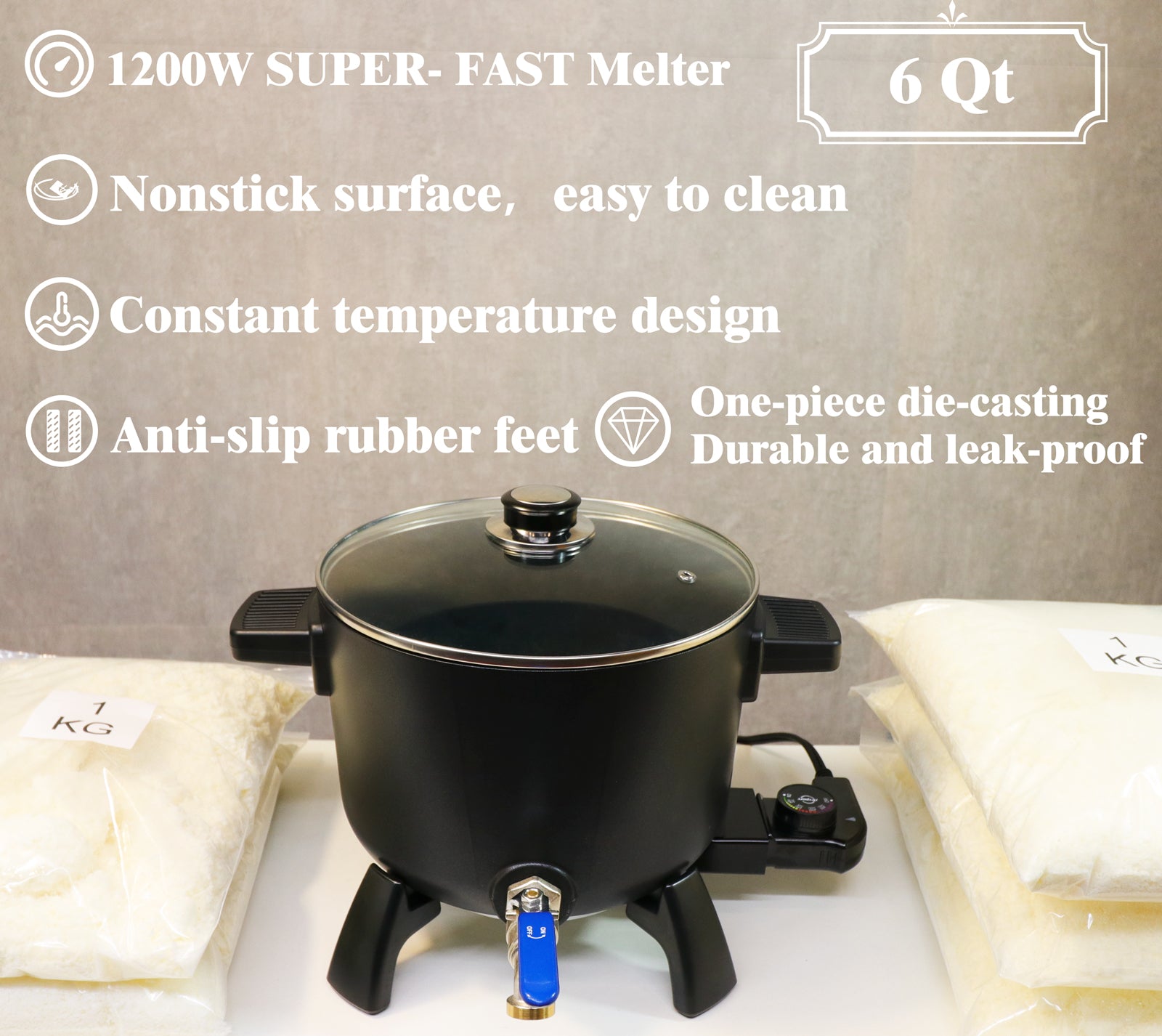 Melt and Pour Set (3 Piece Equipment Kit) - CandleMaking