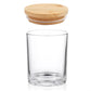 Aroparc 10 fl.oz Candle Jars with Bamboo Lids - Clear